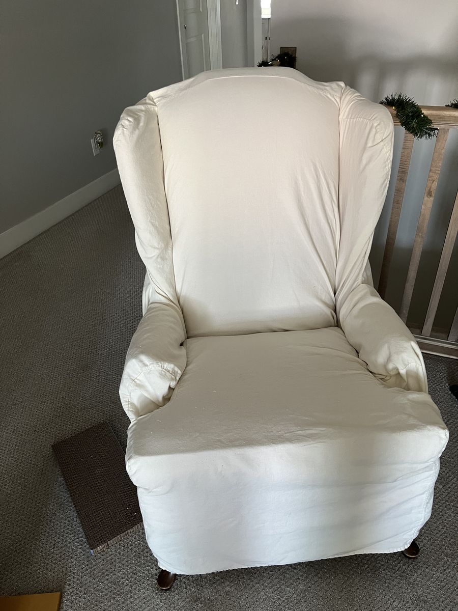 Antique Wingback Chair