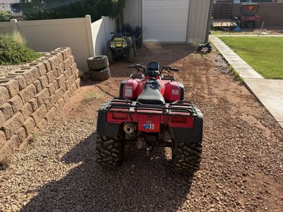 Honda Foreman ES 4x4 TRX450ES ATV - Red - Used, Good Condition