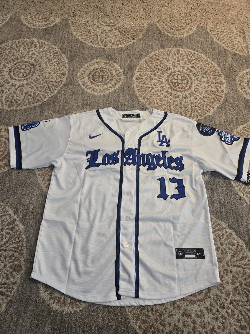Custom Dodgers Jersey