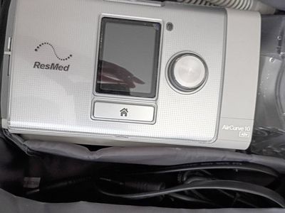 ResMed AirCurve 10 ASV BiPAP Machine with Humidifier and Heated Tube - Excellent Condition