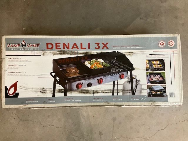 New Camp Chef Denali 3x + all add on's