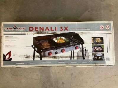 New Camp Chef Denali 3x + all add on's