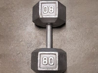 Dumbbell 80 pounds