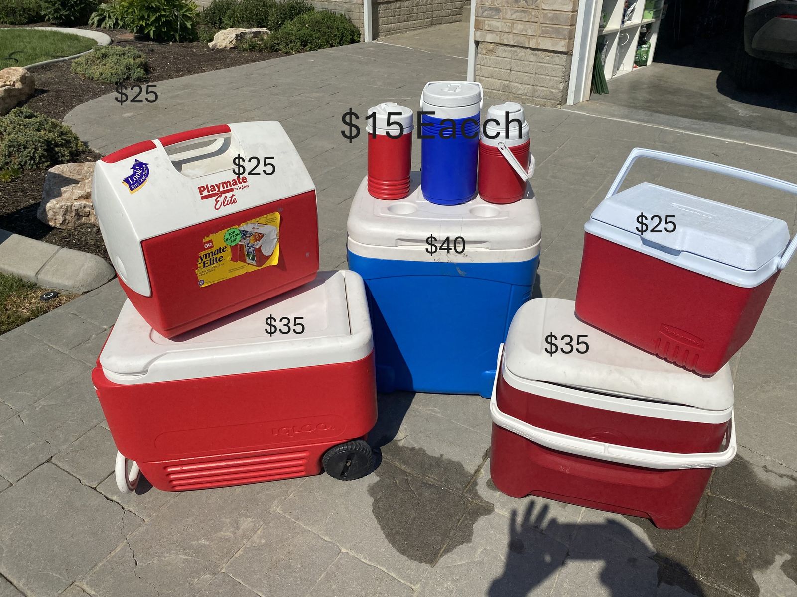 Coolers and Jugs