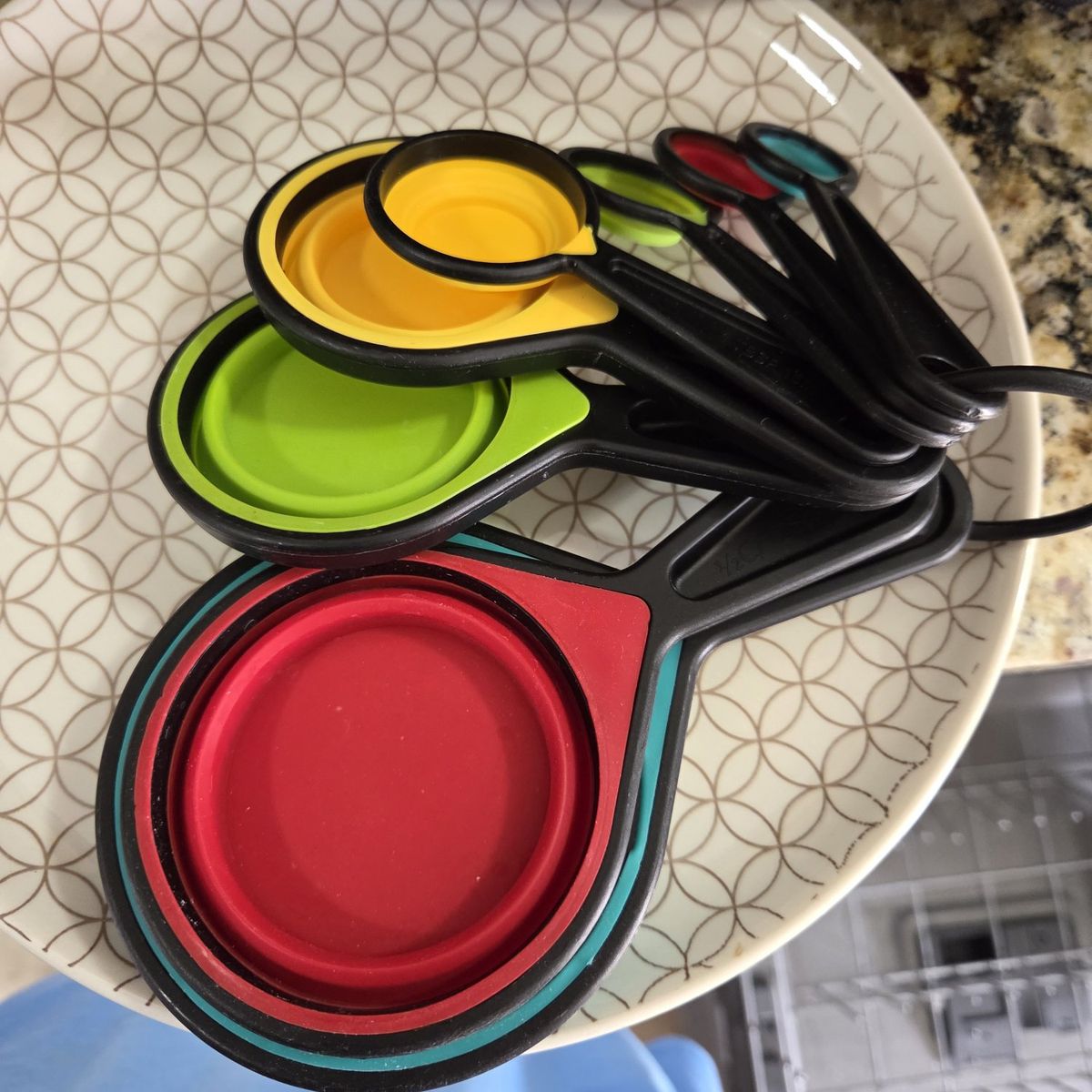 collapsible measuring spoons and cups