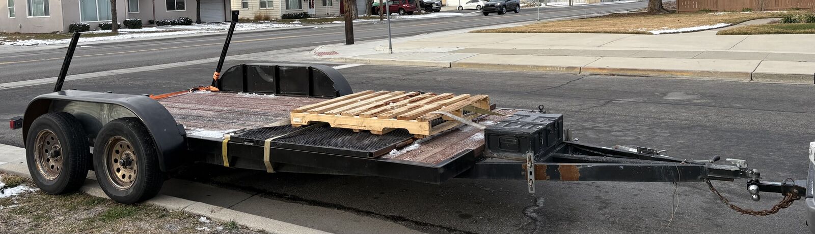 2010 Tandem Axle Flat Bed Trailer