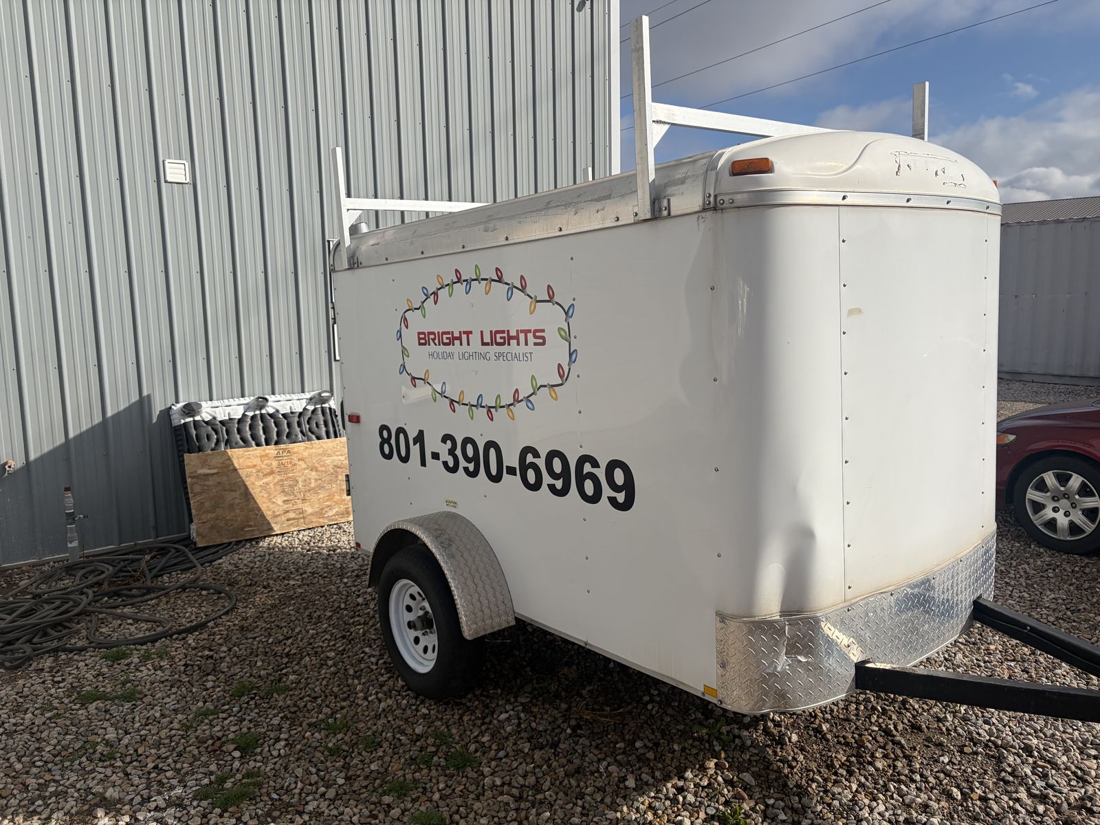 2015 5x8 Enclosed Utility Trailer