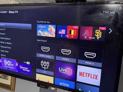 SHARP Roku TV 32" Smart LED HDTV