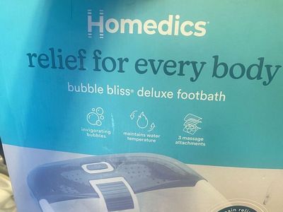 Homedics Bubble Bliss Deluxe Footbath