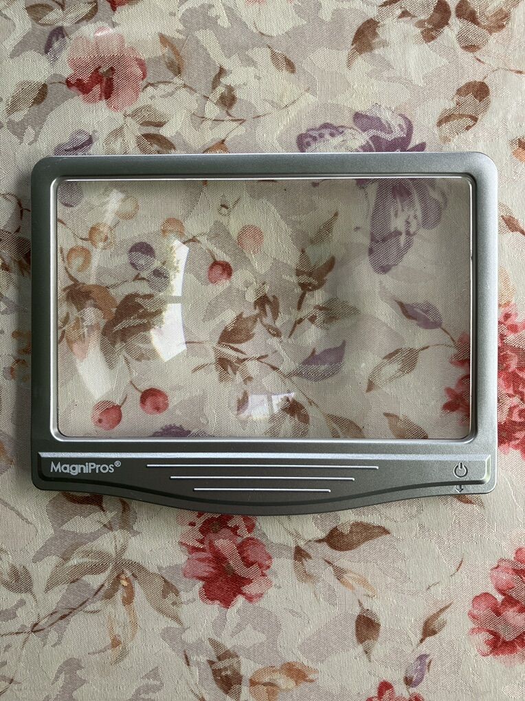 Ex Cond MagniPros LED Lighted Magnifying Glass Len