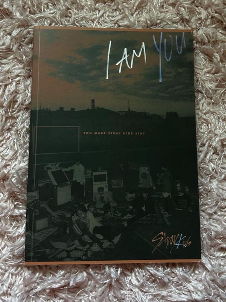 stray kids i am you photo album with photo cards and cd