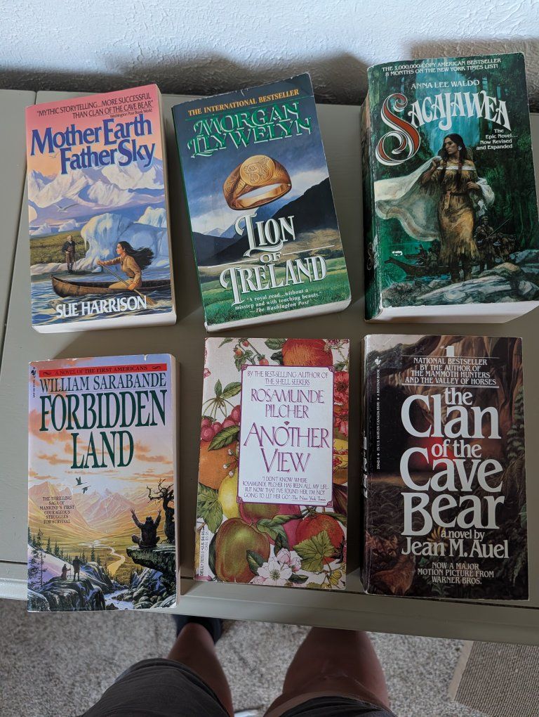 6 book bundle $10/$3 each