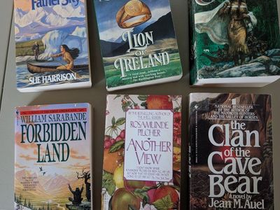 6 book bundle $10/$3 each