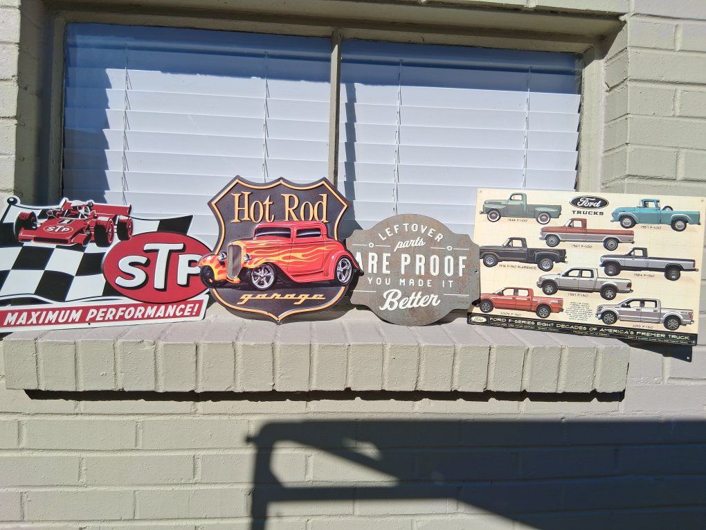 Signs Metal decortive