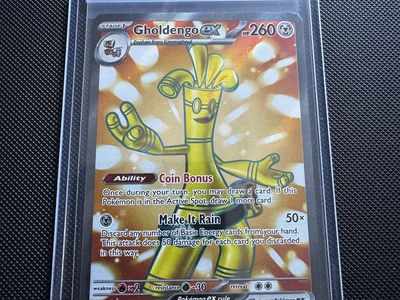 Pokemon Gholdengo ex Special Illustration Rare 231/182 Paradox Rift
