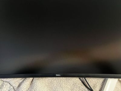 Curved Dell Monitor