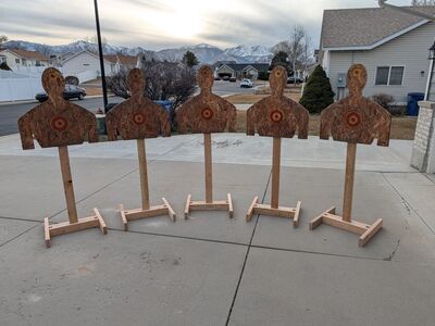 Silhouette Target stands