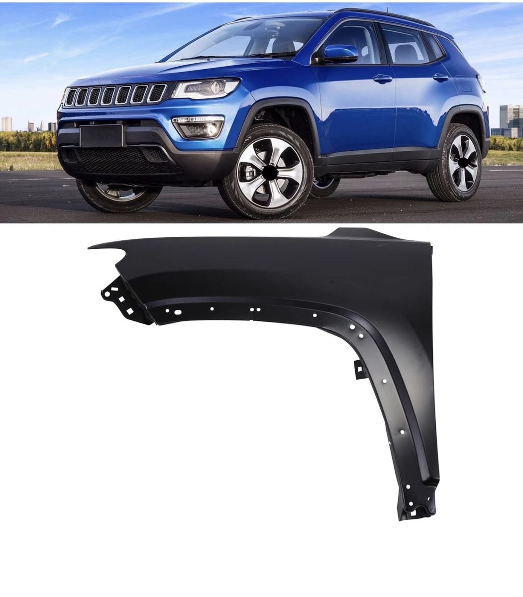 Jeep Compass Front Fender - Driver Side (LH) - Compatible with 2017-2024 Models - New Aftermarket Part
