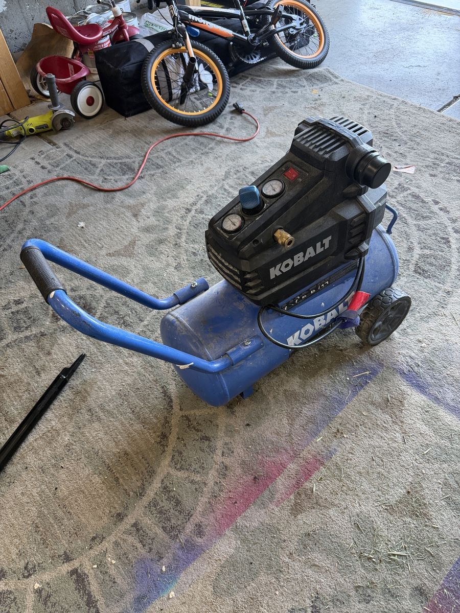 Kobalt 8 gallon air compressor