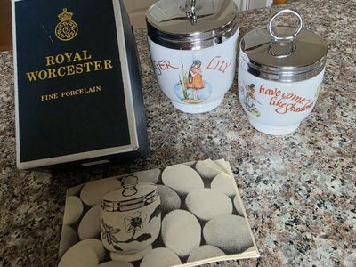 Royal Worcester Egg Coddlers