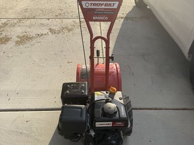 Troy-Bilt Bronco CRT Rear-Tine Tiller - 208cc, Gas-Powered