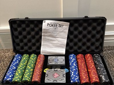 The Ultimate Poker Set with Chips, Cards, and Case - Complete Game Night Kit