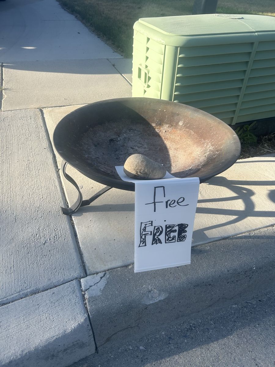 Free fire pit