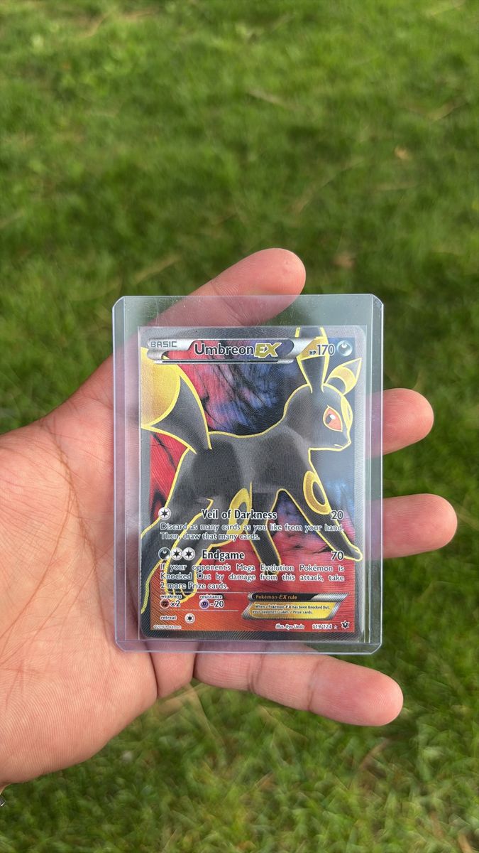 Pokemon Umbreon EX Holo Foil Full Art 2014 XY Fates Collide TCG Card