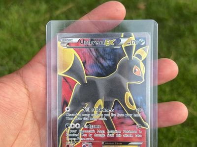 Pokemon Umbreon EX Holo Foil Full Art 2014 XY Fates Collide TCG Card