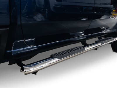 S/S Polished 4" Oval Running Boards (Side Steps)