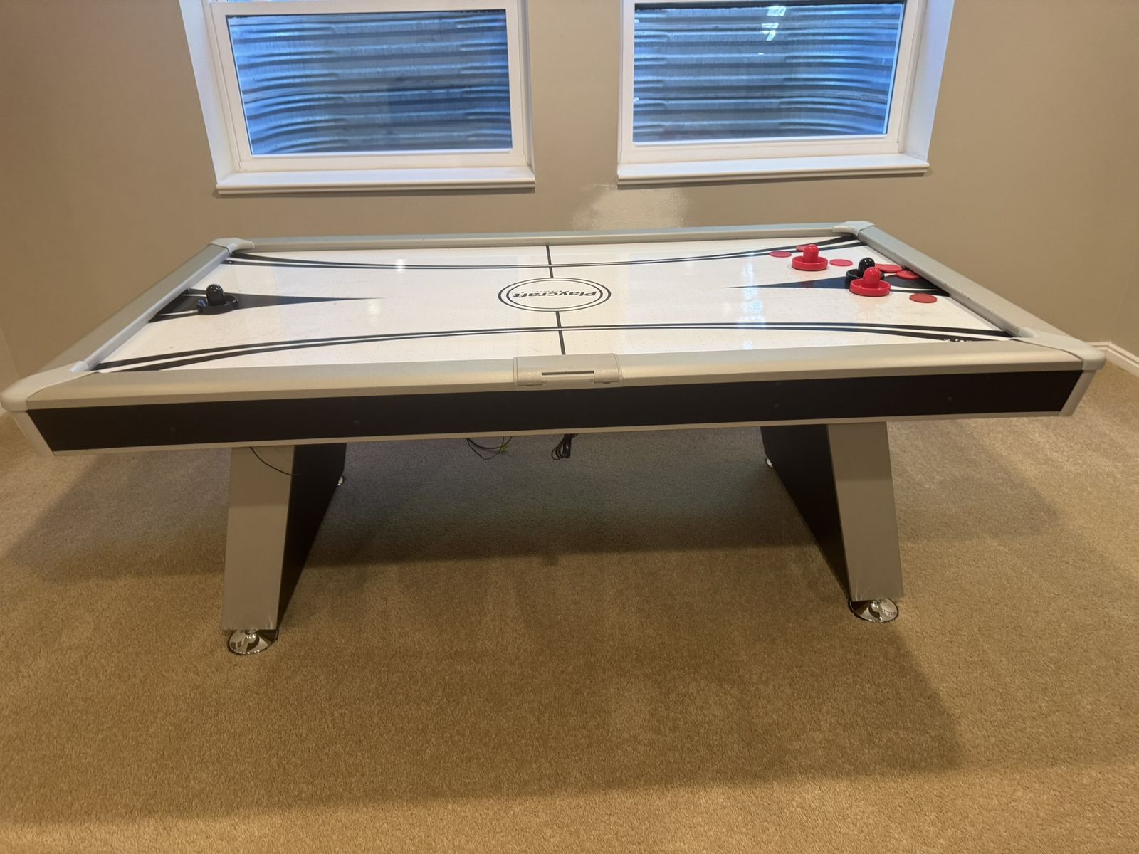Playcraft 7' Air Hockey Table — Full Size, Works Great