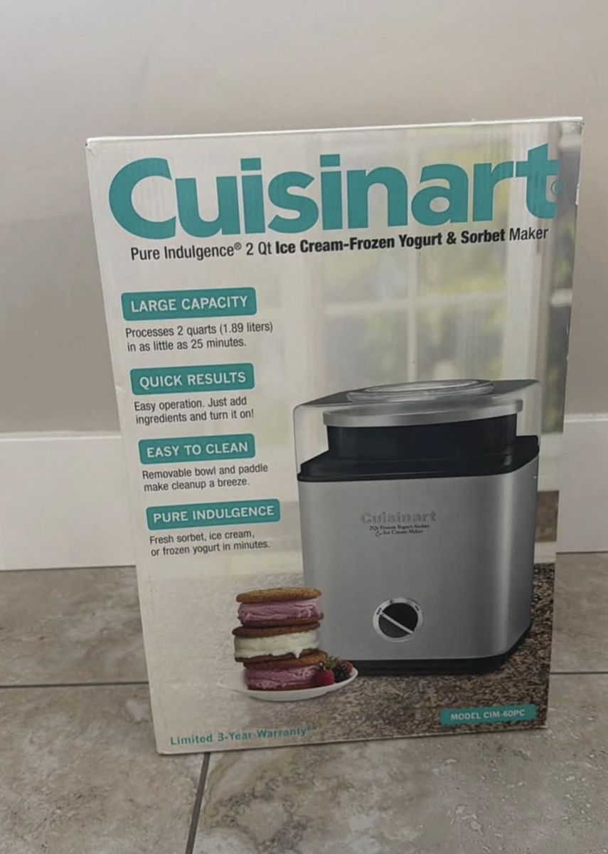 Cuisinart Ice cream maker