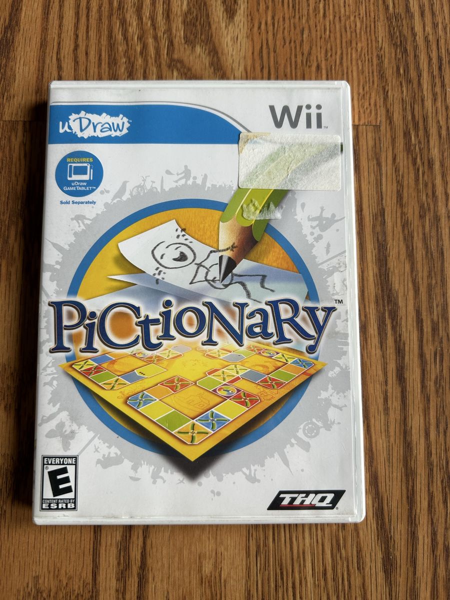 Nintendo Wii Pictionary U draw video game