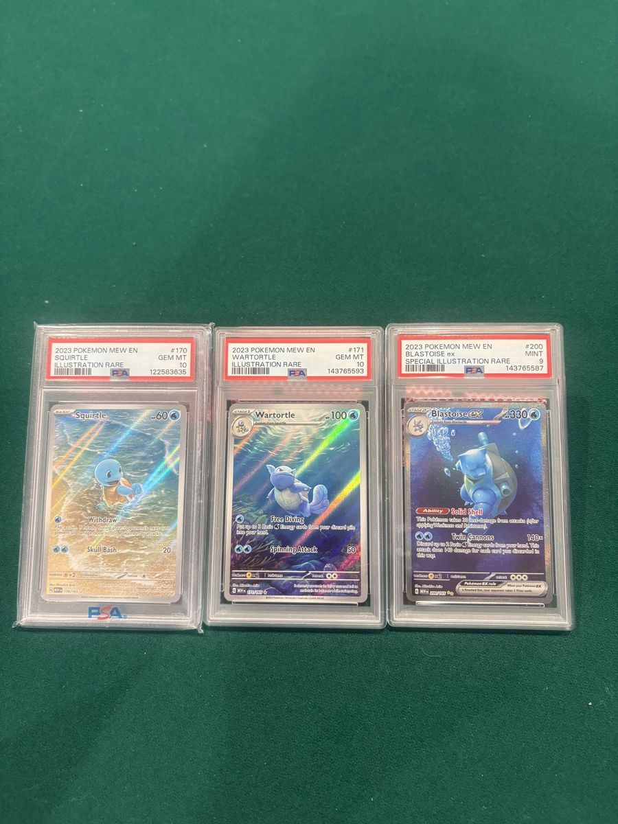 151 Squirtle Evo Set