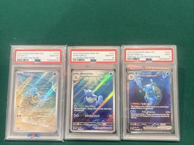 151 Squirtle Evo Set