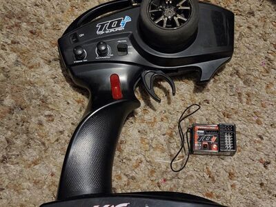 Traxxas tqi 4ch transmitter and receiver