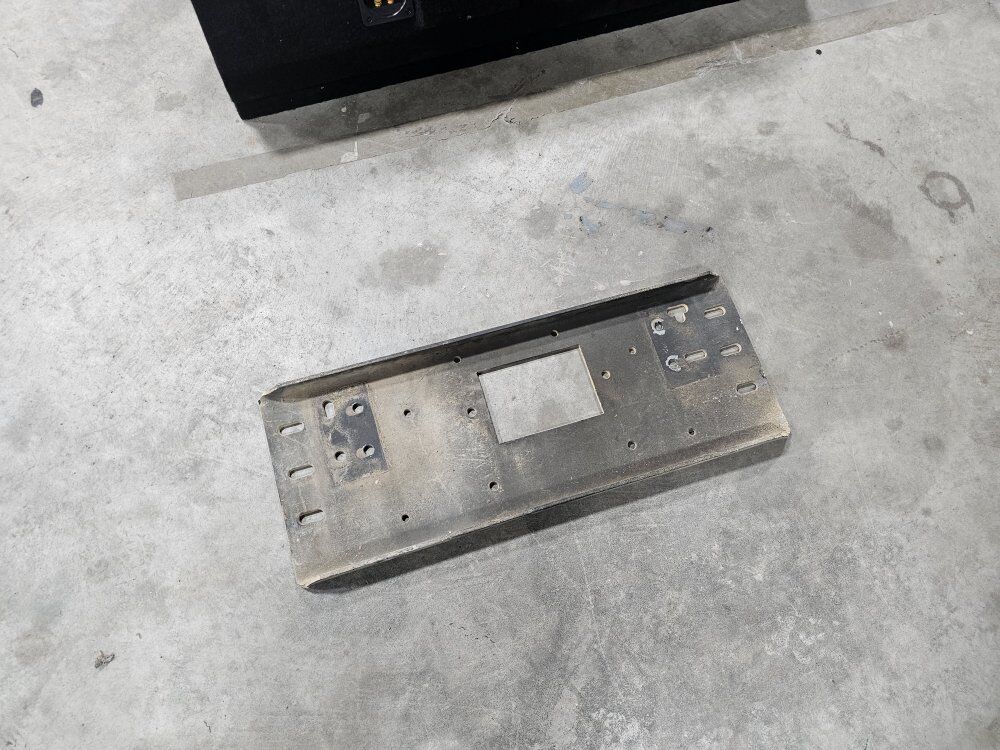 H1 Hummer winch plate