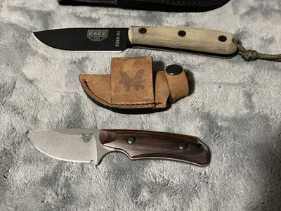 Esee 4HM plus Benchmade Hidden Canyon for sale or trade.