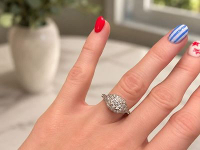 Natural Diamond Engagement Ring