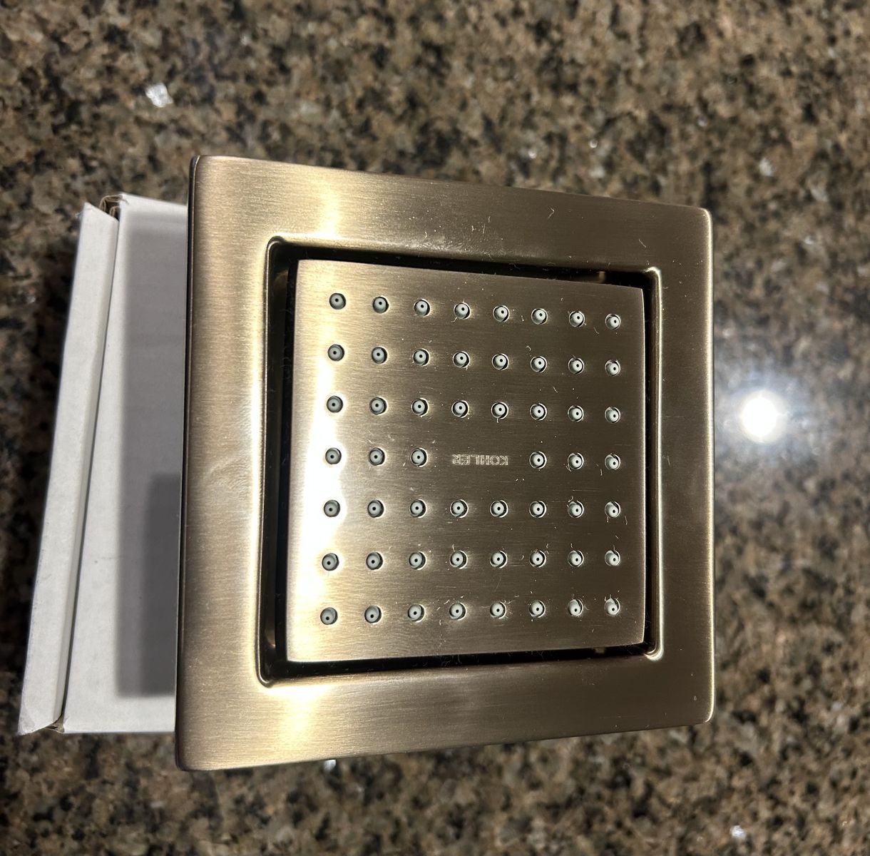 Kohler watertile 54 nozzle body spray in Vibrant Brushed Bronze