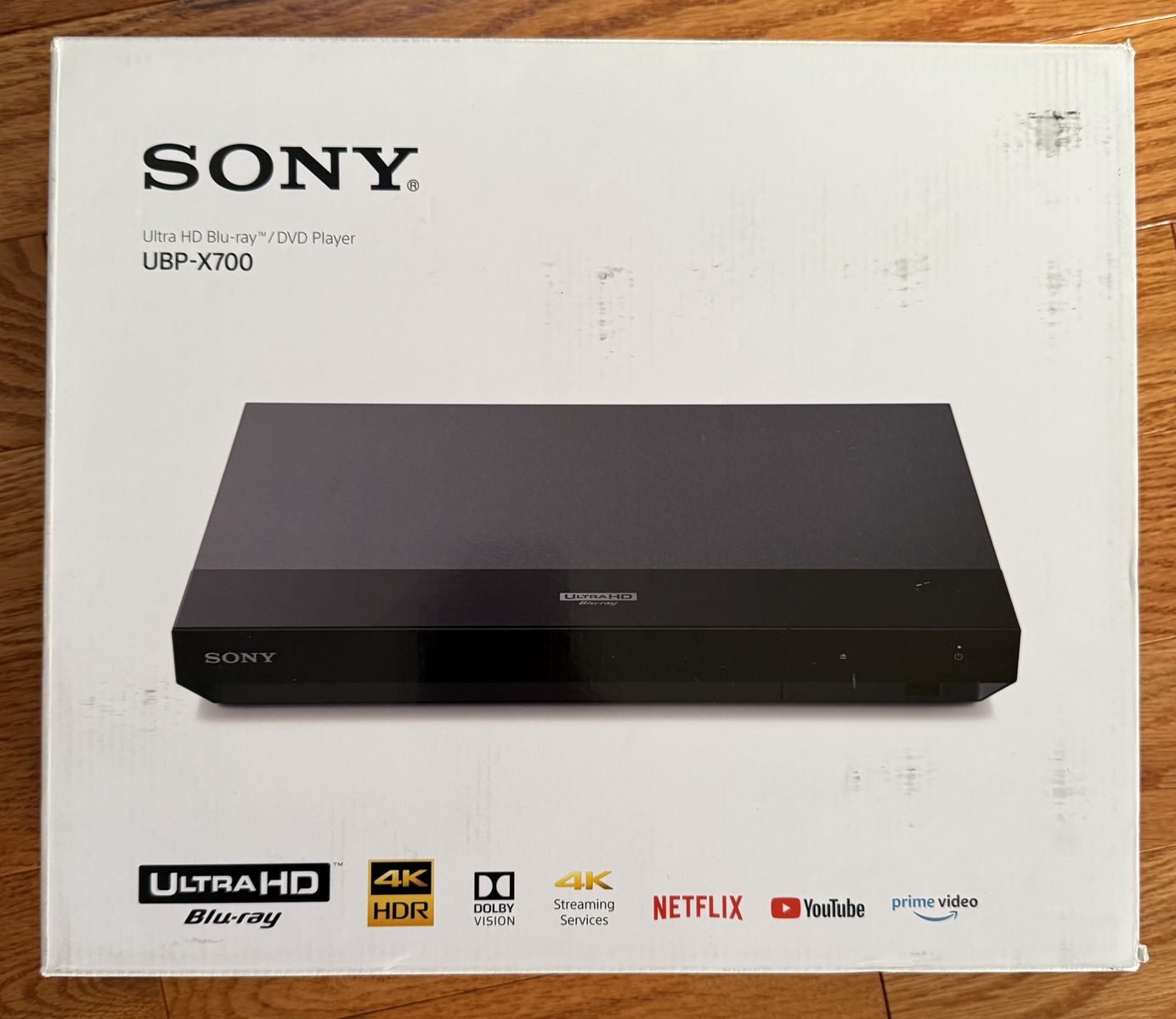 Sony UBP-X700 4K Ultra HD Blu-ray/DVD Player – Dolby Vision, HDR, Wi-Fi Streaming