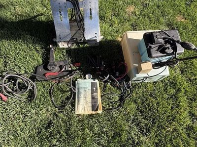 CMC Boat Motor Tilt Trim Unit with Controls and Tank