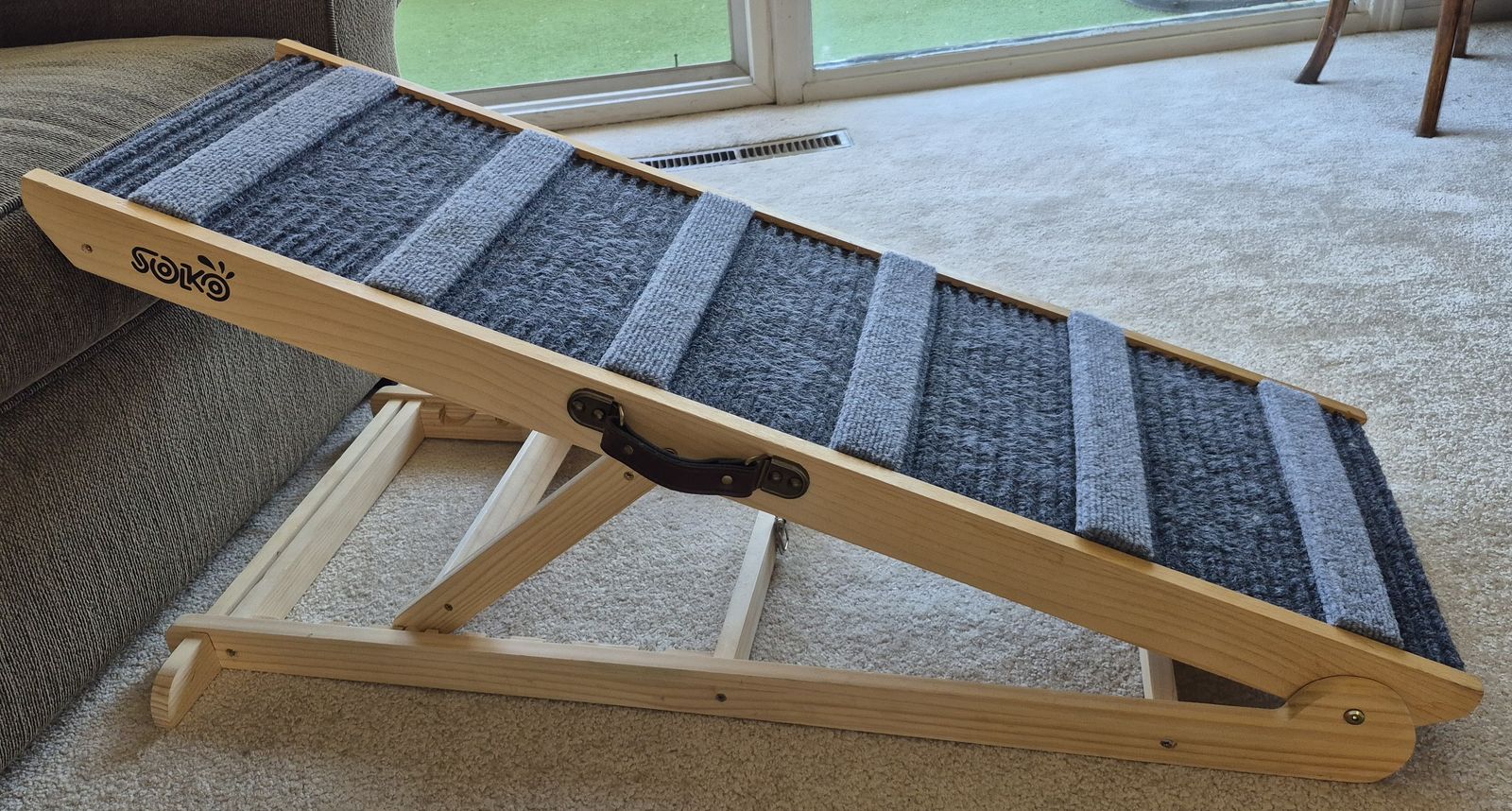 Soko Dog Ramp for Couches and Beds, Adjustable, Portable