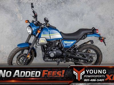 2023 Royal Enfield Scram 411 Graphite Blue