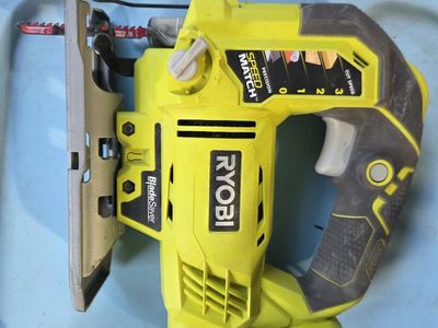 Ryobi P5231 ONE+ 18V Cordless Orbital Jigsaw with SpeedMatch and BladeSaver - Tool Only