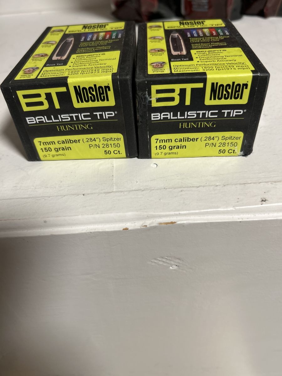 7mm Nosler 150 Gr Btips