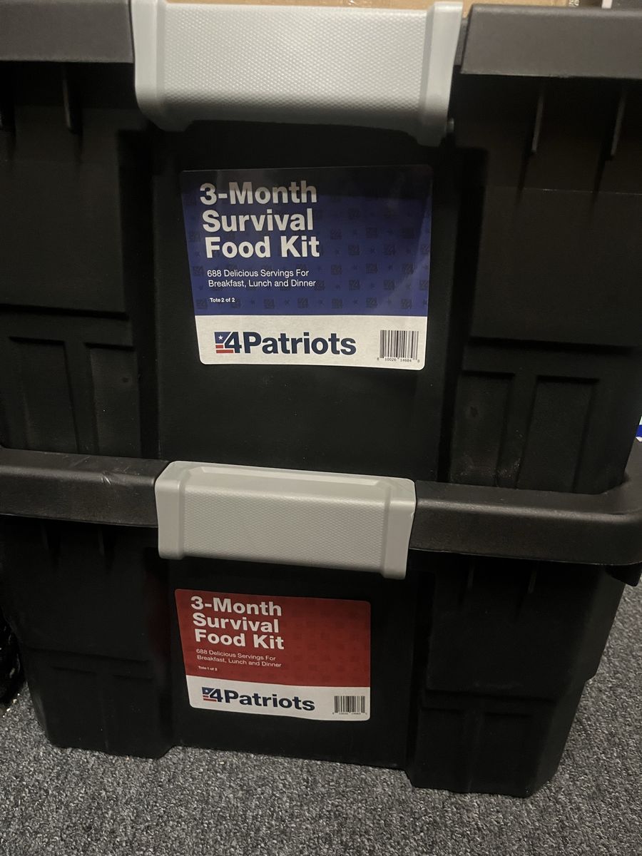 6 month emergency food supply