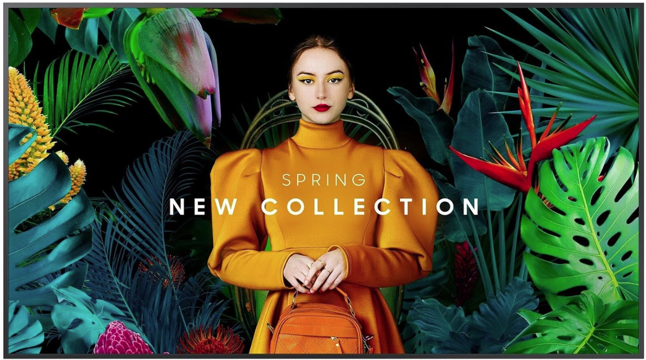 SAMSUNG QB85C QBC SERIES 85" UHD 4K HDR COMMERCIAL MONITOR (KSL ONLY