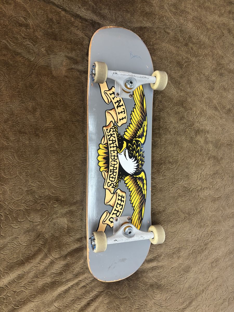 Anti Hero Complete Skateboard 8.25" Deck Independent Trucks Spitfire Wheels