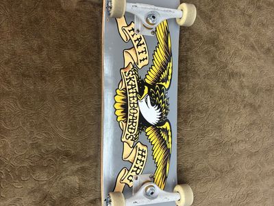 Anti Hero Complete Skateboard 8.25" Deck Independent Trucks Spitfire Wheels